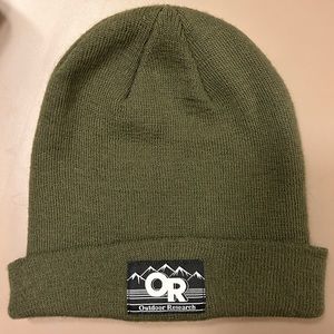 Outdoor Research Green Beanie